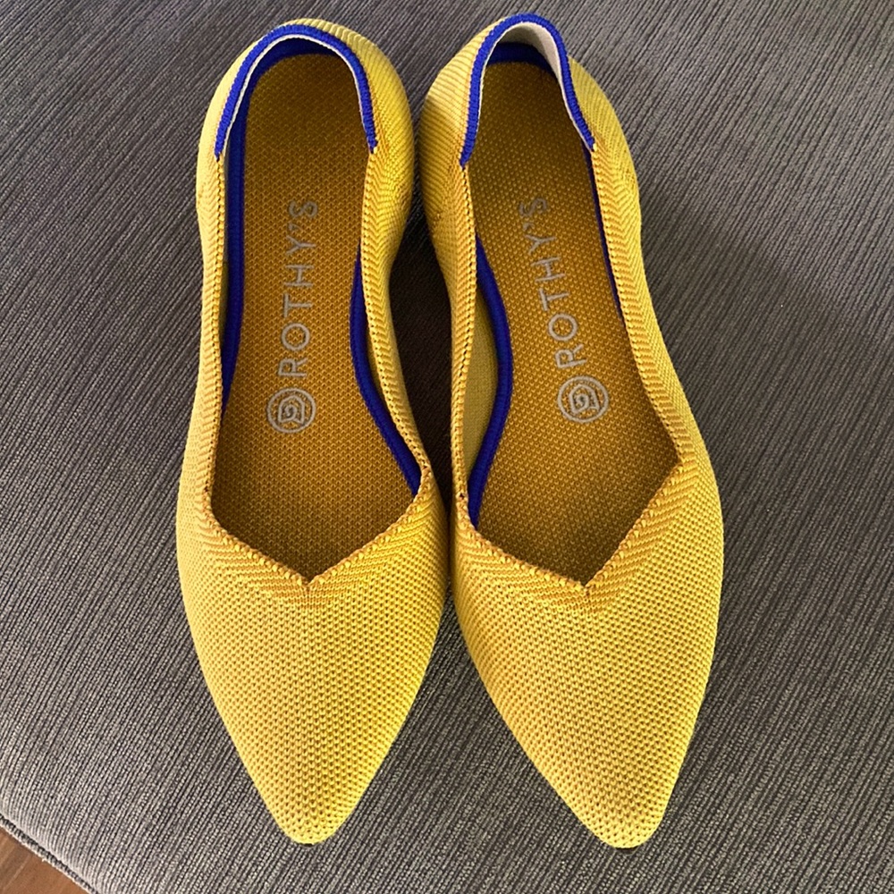 Rothy’s Point Marigold Sz 7.5